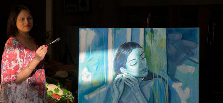 The Journey of a Painting:
From Concept to Creation