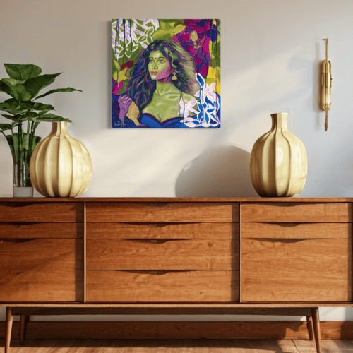 Whispers in the Wind Canvas Print Mounted No frame 19708 Sharon Comello Art