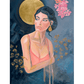 Gaze of Serenity Canvas Print Large UnMounted Without frame 19928 SharonComello.Art