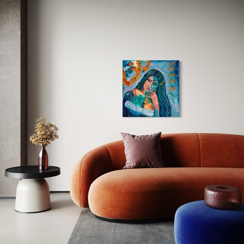 Gilded Serenity Original Mounted_Canvas No Frame 19737 SharonComello.Art