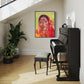 Radiant Blooms Original Mounted Canvas Black Frame  20075 Sharon Comello Art